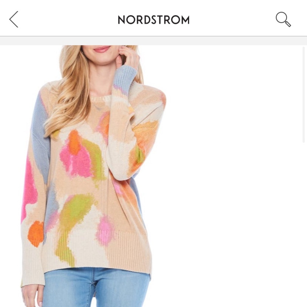 NIC + ZOE Bright Spot Sweater NWT XS